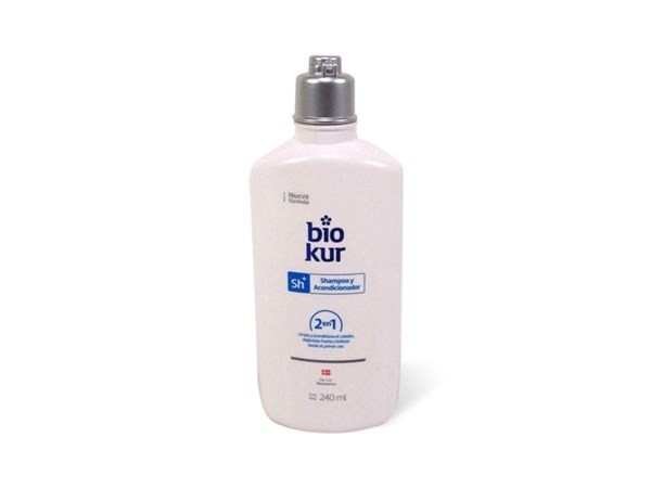 Biokur Shampoo y acondicionador 2 en 1 | 240 ml #1