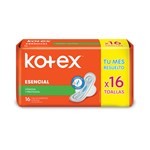 Toalla Femenina Kotex Esencial 16 uni #1