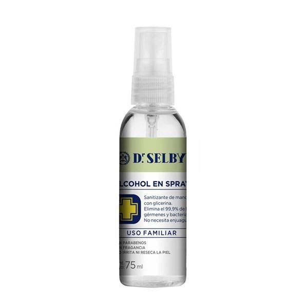 Alcohol Con Glicerina 75 ml Spray