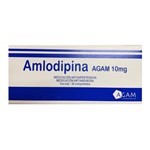 Agam S.A Amlodipina Agam 10 mg x 30 comprimidos #1