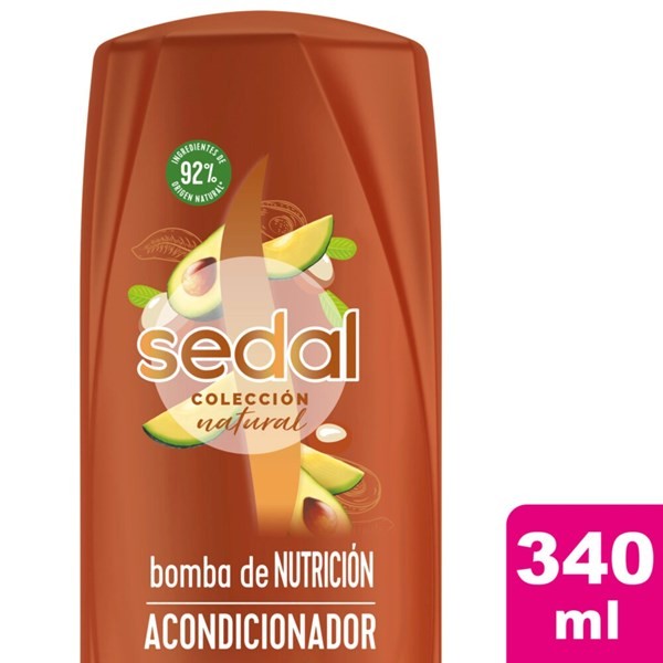 Acondicionador Sedal Bomba Nutrición Antifrizz 340 Ml. #1