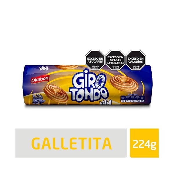 Galletitas Girotondo De Vainilla 224 G. #1