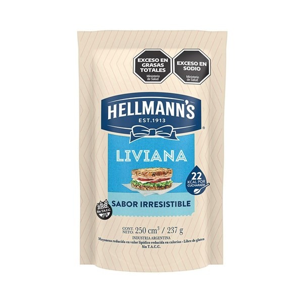 Mayonesa Hellmanns Liviana 237 G