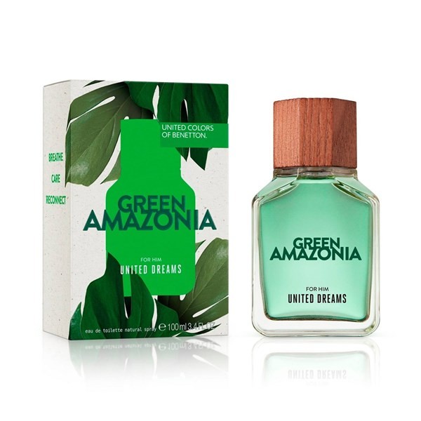 Benetton United Dreams Green Amazonia Him Edt Ed. Limitada Presentación Fragancias 100 ml alt