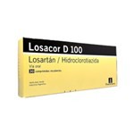 Roemmers Losacor D 100 / 25 Mg Losartán + Asoc x 30 Comp Recubiertos #1
