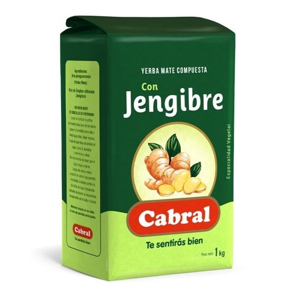 Yerba  Mate Jengibre Cabral | 1kg #1
