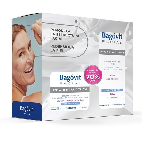 Bagovit Combo Pro Crema Dia 50 gr + Noche 55 gr #1