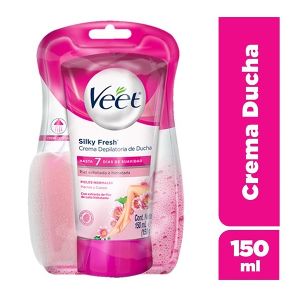 Veet Crema Depilatoria de Ducha Piel Normal 150 ml #1