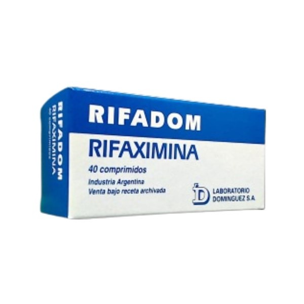 Dominguez Rifadom 200 Mg Rifaximina x 40 Comp #1