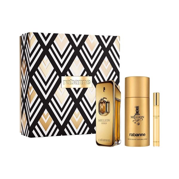 Rabanne Million Gold Elixir Edp Million Gold Parfum 100 ml + Deo 150 + Parfum 10 ml #1
