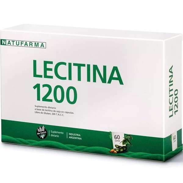 Natufarma Lecitina 1200 de Soja (60 Comprimidos) alt