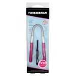 Tweezerman Juego de Removedor de Vello Facial de Acabado Suave Rosa Y Mini Pinza #3