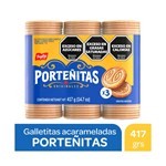 Genérico Galletitas Acarameladas Porteñitas x 3 139 grs #1