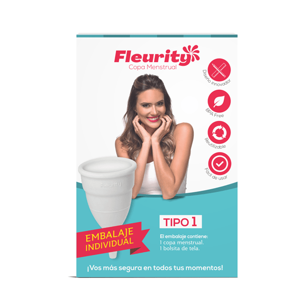 Fleurity Copa Menstrual Unitario Tipo 1