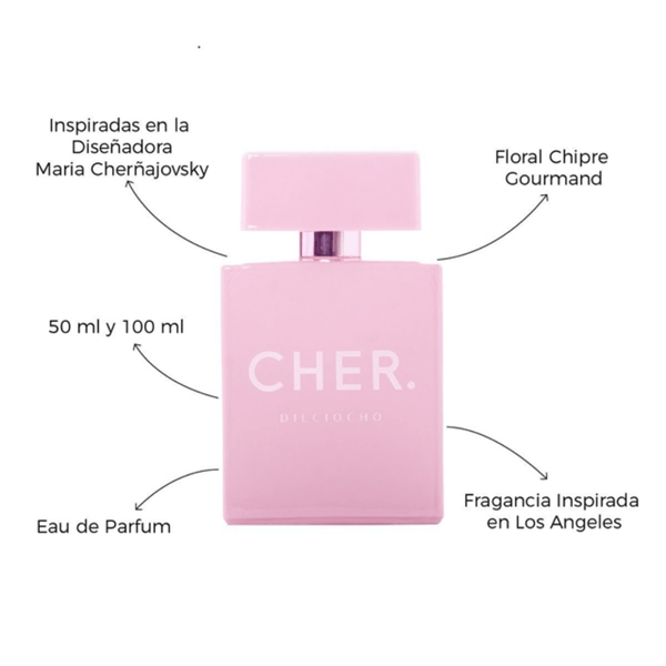 Cher Beauty Dieciocho Edp Presentación 50 ml