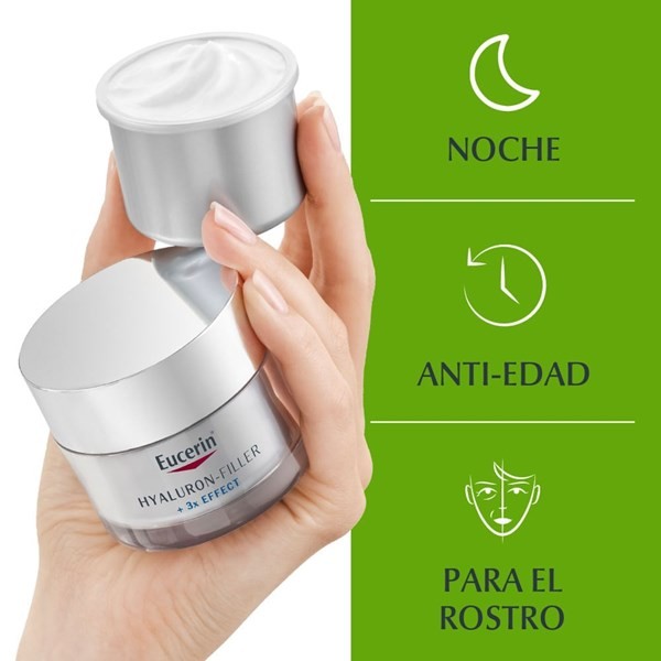 Eucerin Crema Hyaluron-Filler Noche Refill 50 ml alt