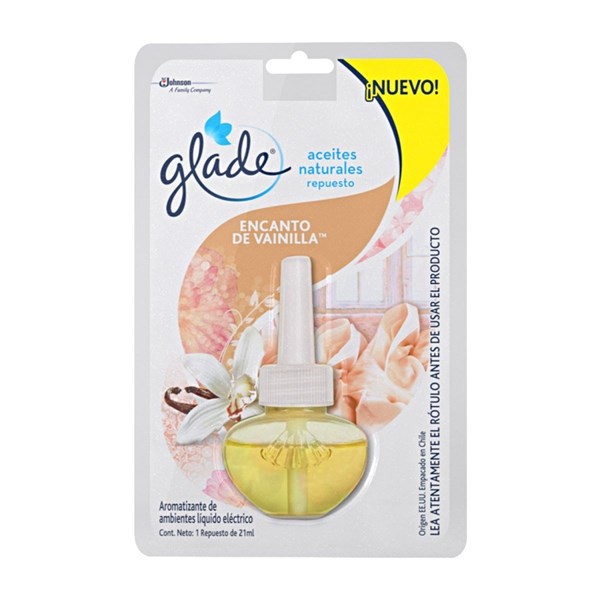 Glade Aceite Natural Vainilla (Repuesto)