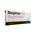 Pfizer Ibupirac 600 Ibuprofeno 600 Mg x 20 Comp #1