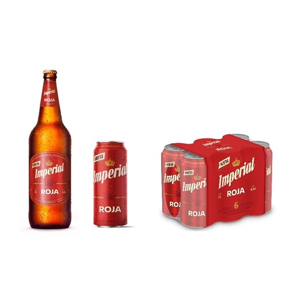 Cerveza Roja Imperial Botella Retornable 1 l. (hasta 12 unidades) #1