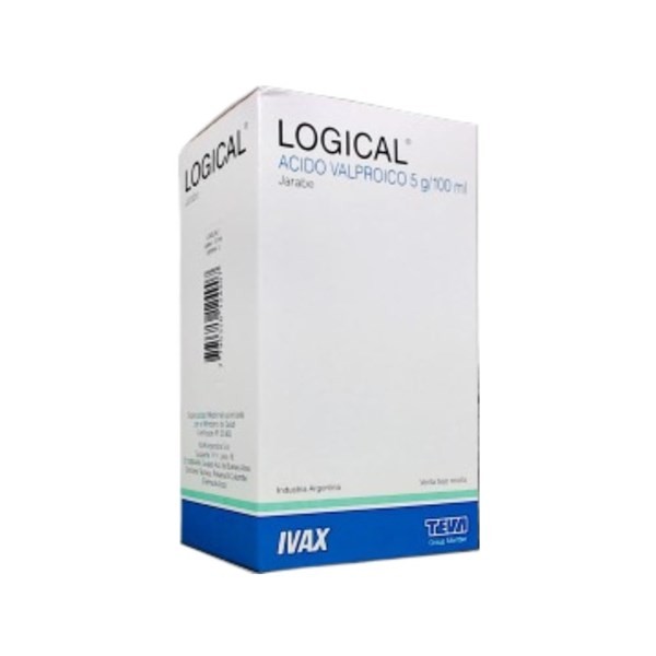 Teva Logical Magnesio + Valproato 5 g / 100 ml Jarabe x 120 ml