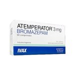 Teva Atemperator 3 Mg Bromazepam x 60 Comp #1
