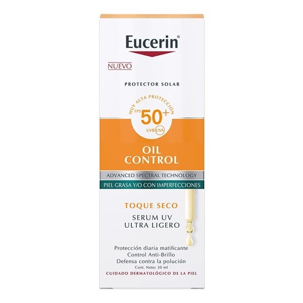 Sérum Eucerin Sun Oil Control Uv Ultra Light Fps 50+ 30 ml alt