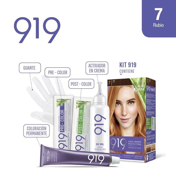 919 Kit Coloracion 7 Rubio alt