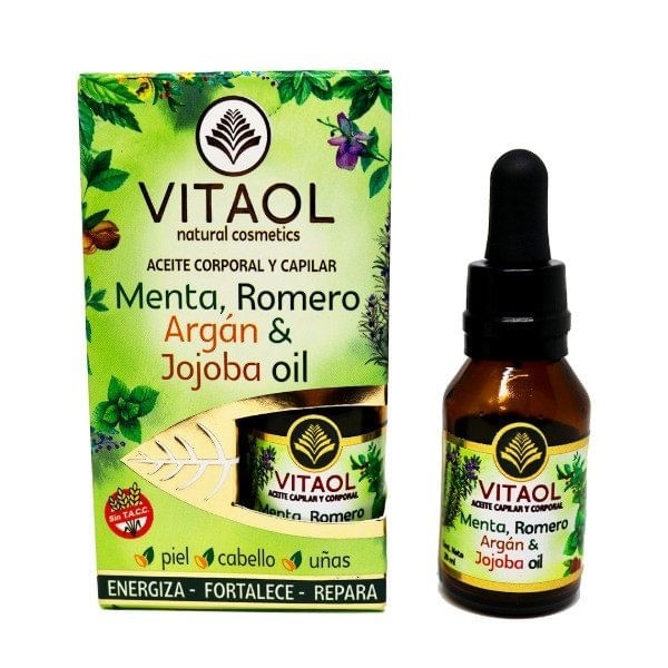 Vitaol Blend Menta Romero Argan Y Jojoba Oil 20 ml #1