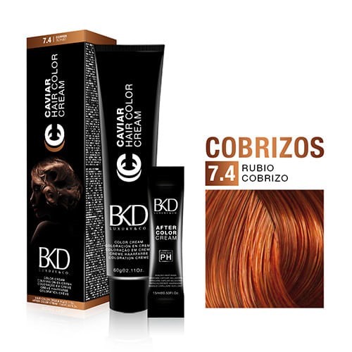 Bkd Caviar Color Cream Rubio Cobrizo 7.4 #1