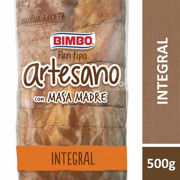 Pan Integral Artesano Masa Madre x 500 gr #1