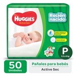 Huggies Pañales Active Sec Talle P (50 Unidades) #3