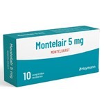 Montelair 10 mg | 10 comprimidos | Montelukast #1