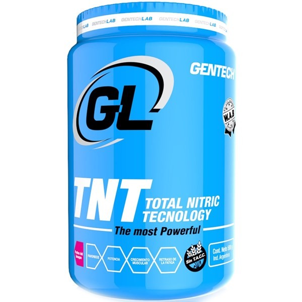 Gentech Suplemento Dietario Tnt Creatina Sabor Frutos Del Bosque en Polvo x 500 gr