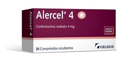 ALERCEL 8 MG X 20 COMP.