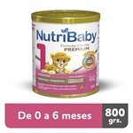 Nutribaby Leche de Fórmula 1 lata 800 gr #1