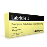 Labrixile 1 Mg | 30 comprimidos | Pramipexol #1