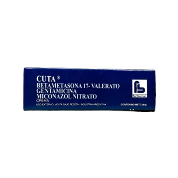 Fortbenton Cuta Betametasona + Gentamic. + Miconazol Crema x 20 g #1