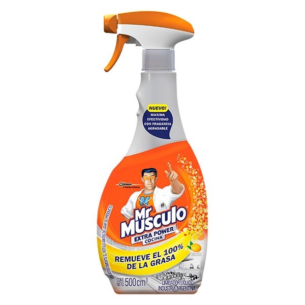 Mr Musculo Limpiador Cocina Extra Power Gatillo 500 ml #1