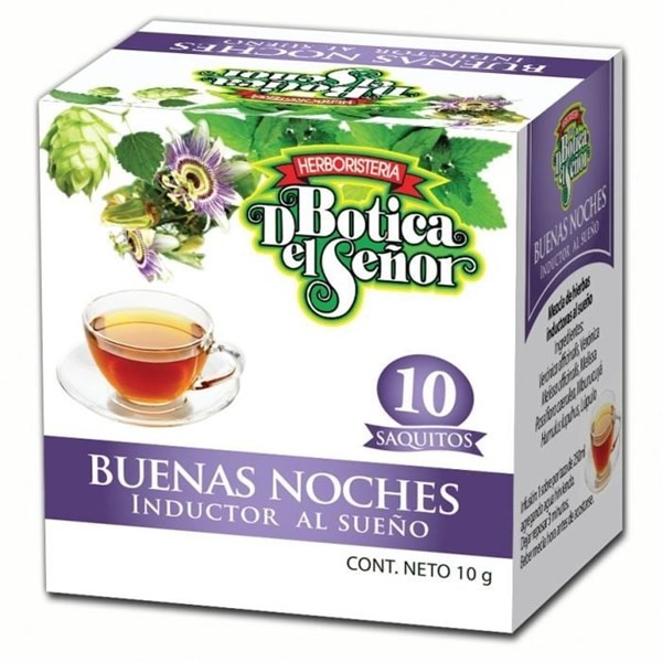 Te Buenas Noches | 10 Saquitos | botica del señor #1