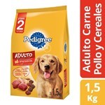 Alimento Para Perros Pedigree Adulto Carne Pollo Y Cereales 1,5 Kg #1