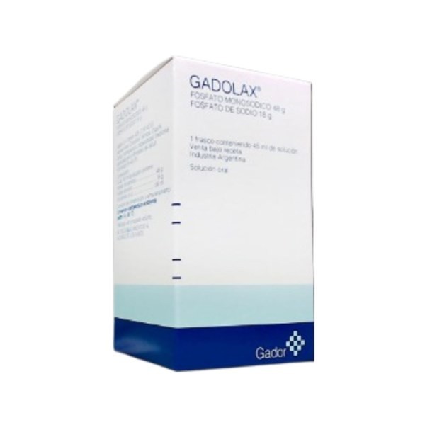 Gador Gadolax Fosfato Disódico + Fosfato Monosódico Solución Oral x 45 ml