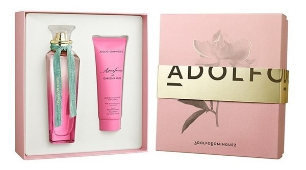 Adolfo Dominguez Ad Agua Fresca de Gardenia Musk Edt 120 ml + Body Loción 75 ml #1