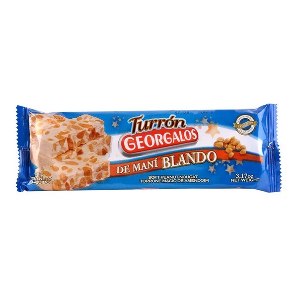 Turron Georgalos De Mani S/Frutas At Tipo S/Frutas Articulo 1358
