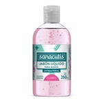 Sanacutis Jabon Liquido Antibacterial Flores 250 ml #1