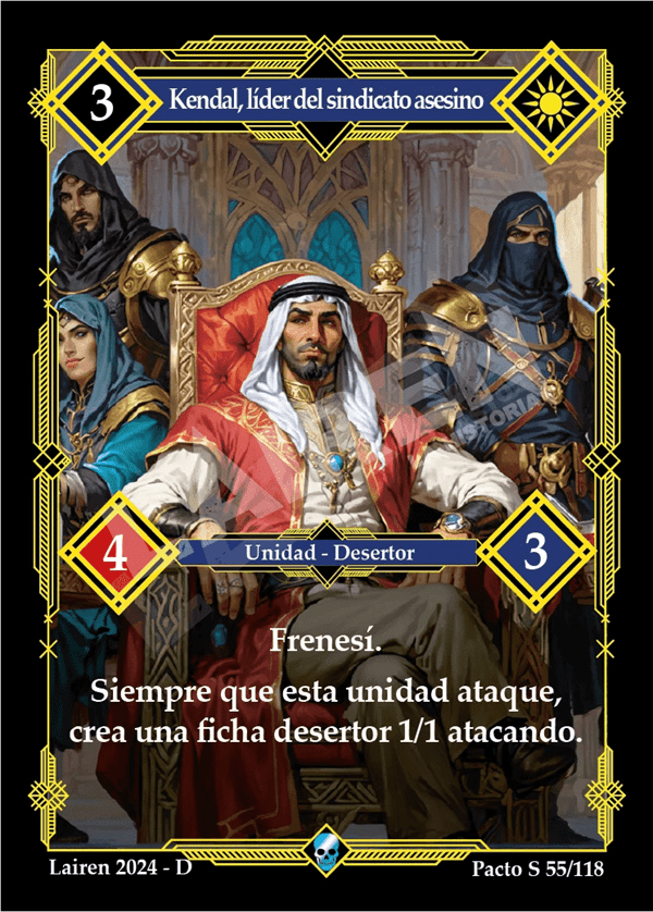 055 Kendal, Lider Del Sindicato Asesino - Coste 3