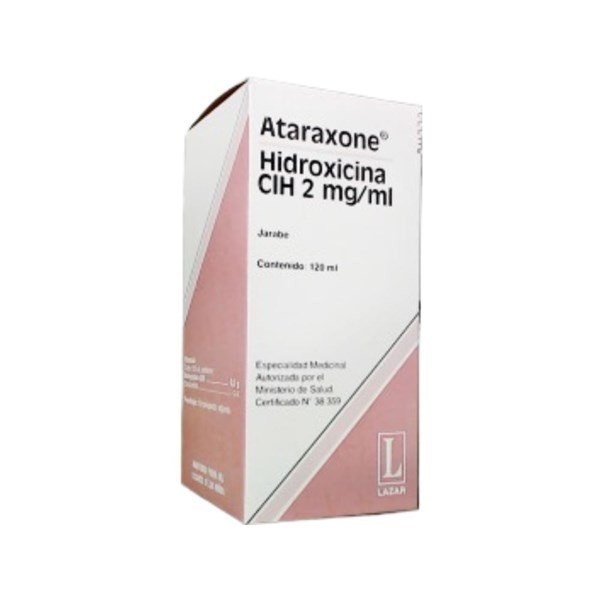 Lazar Ataraxone Hidroxicina 10Mg / 5 ml Jarabe x 120 ml #1