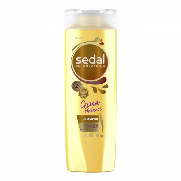 Sedal Shampoo Crema Balance 190ml #1