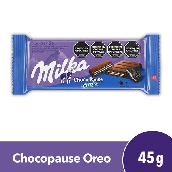 Oblea Chocopause Milka Con Oreo 45 g #1