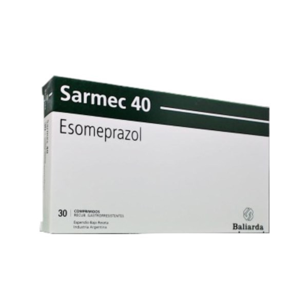 Baliarda Sarmec Esomeprazol 40 Mg x 30 Comp Recubiertos Gastrorresistentes #1