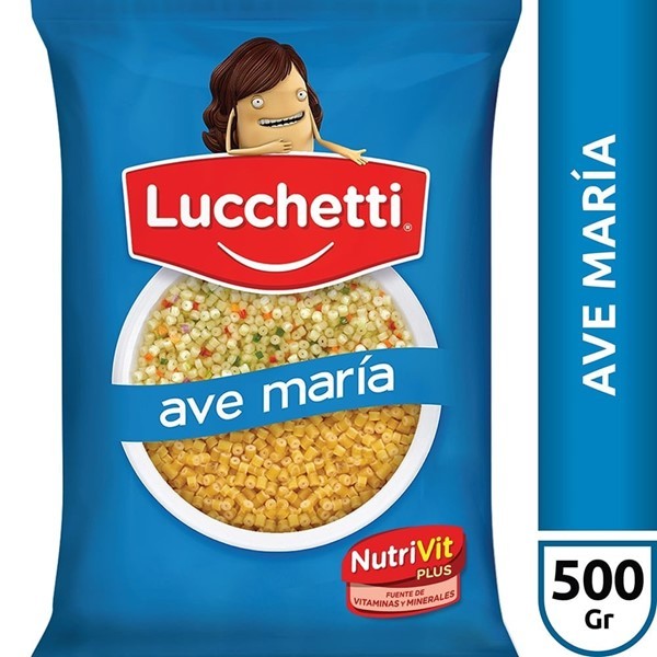 Fideos Ave Maria Lucchetti X500 Gr